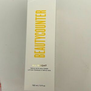 NEW Beautycounter ALL Bright. Triple acid aha toner. 150ml